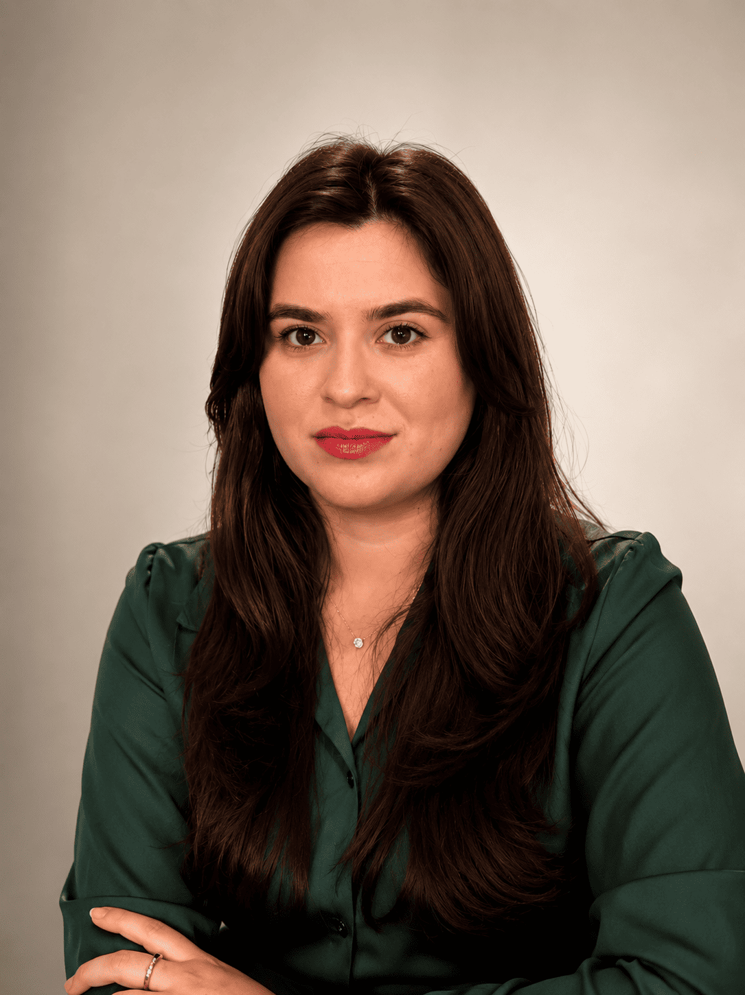 Nome da profissional, psicóloga do corpo clínico da Aurora